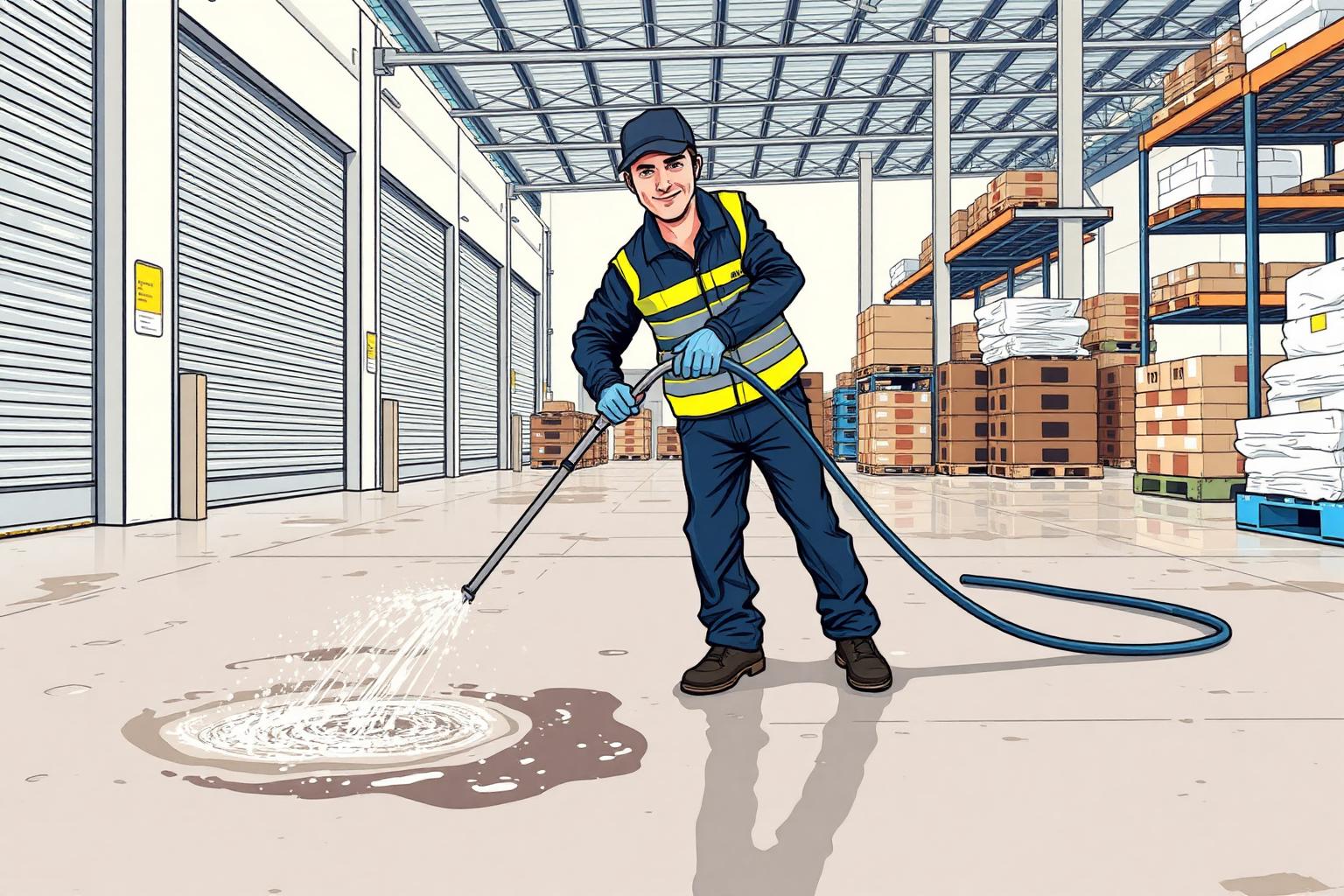 Cleanse Deep Cleaning industrial cleaning in a Cairns commercial site